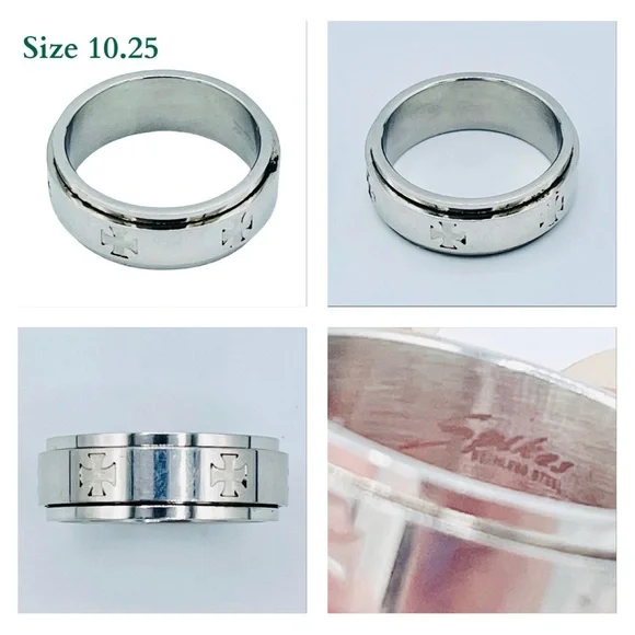 STAINLESS STEEL RING BUNDLE/LOT - Picture 7 of 11